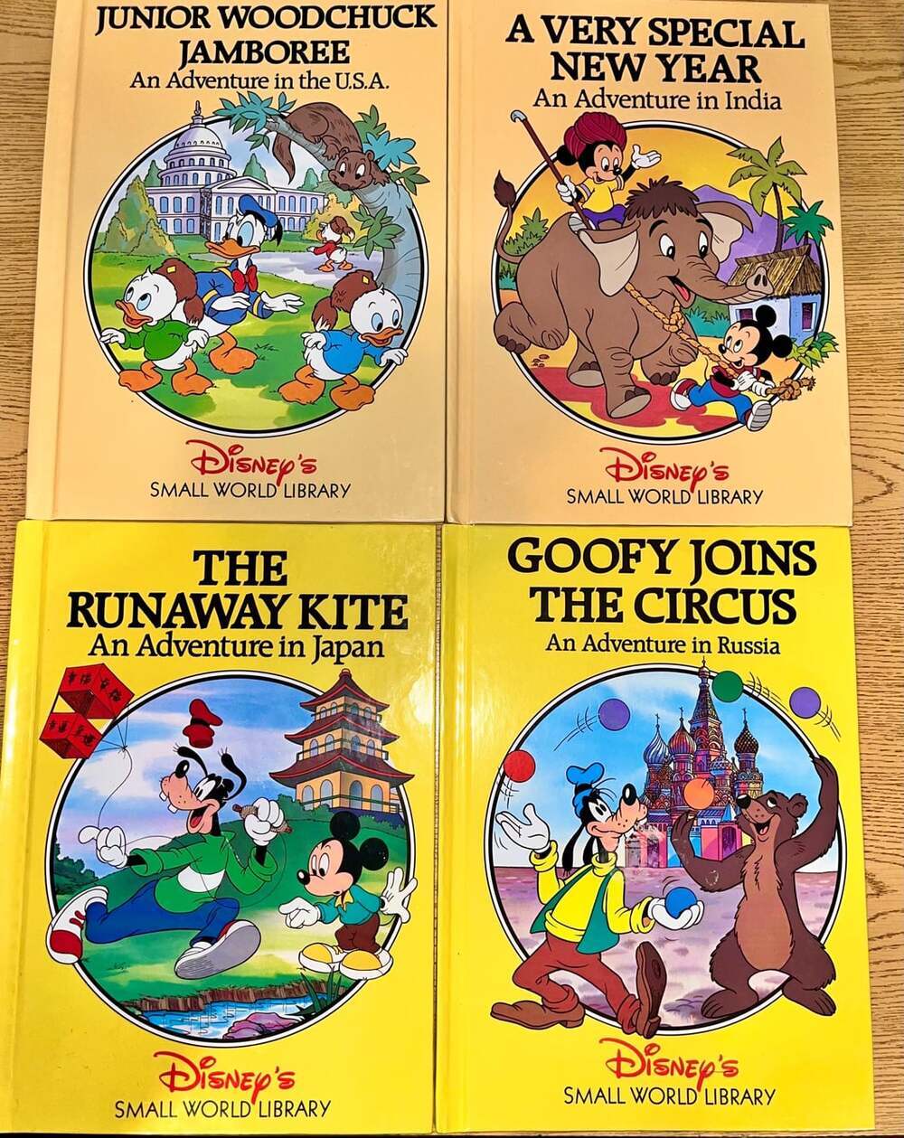 Disney’s Small World Library Book Collection, Vintage Walt Disney Books, Vintage - Picture 3 of 6